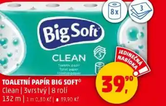 Penny Market Toaletní papír big soft nabídka