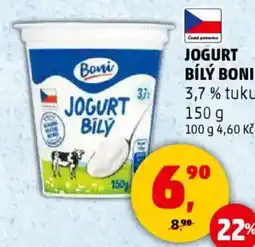 Penny Market Jogurt bílý boni 3,7% tuku nabídka