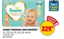 Penny Market Plenky premium care pampers nabídka