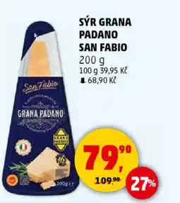 Penny Market Sýr grana padano SAN FABIO nabídka