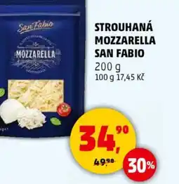 Penny Market Strouhaná mozzarella san fabio nabídka