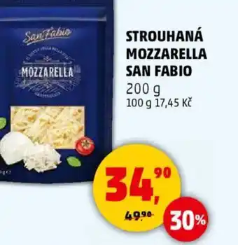 Penny Market Strouhaná mozzarella san fabio nabídka