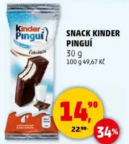 Penny Market Snack kinder pinguí nabídka