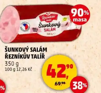 Penny Market Šunkový salám řezníkův talíř nabídka