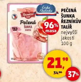 Penny Market Pečená šunka řezníkův talíř nabídka