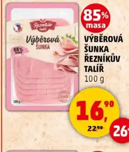 Penny Market Výběrová šunka řezníkův talíř nabídka