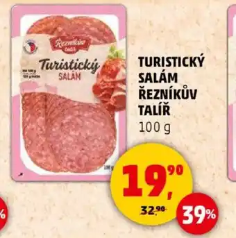 Penny Market Turistický salám řezníkův talíř nabídka