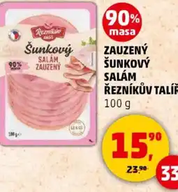 Penny Market Zauzený šunkový salám řezníkův talíř nabídka