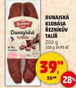 Penny Market Dunajská klobása řezníkův talíř nabídka