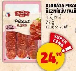 Penny Market Klobása pikant řezníkův talíř nabídka