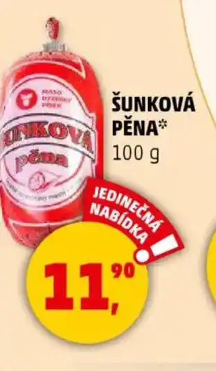 Penny Market Šunková pěna nabídka