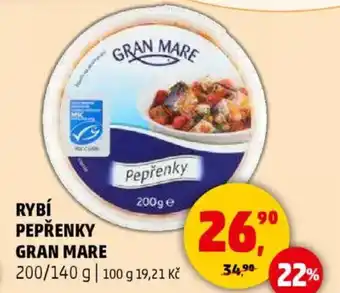 Penny Market Rybí pepřenky GRAN MARE nabídka