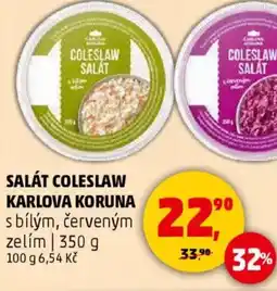 Penny Market Salát coleslaw karlova koruna nabídka