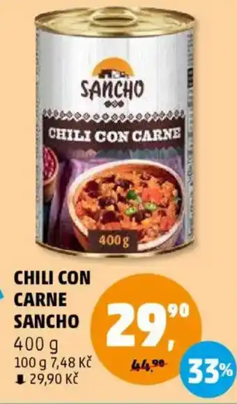 Penny Market Chili con carne sancho nabídka