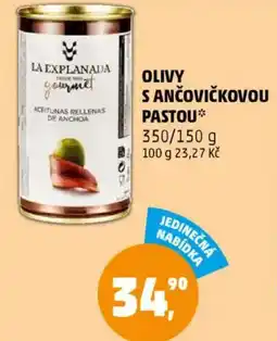 Penny Market Olivy s ančovičkovou pastou nabídka