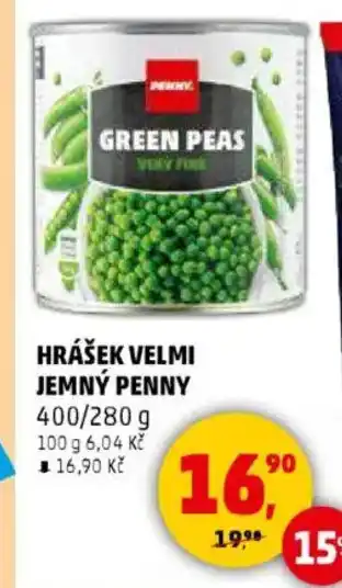 Penny Market Hrášek velmi jemný penny nabídka