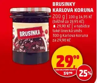 Penny Market Brusinky karlova koruna nabídka