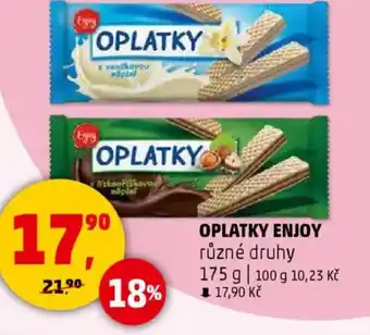 Penny Market Oplatky enjoy nabídka