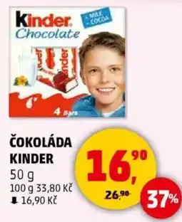 Penny Market Čokoláda kinder nabídka