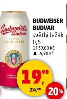 Penny Market BUDWEISER Budvar nabídka