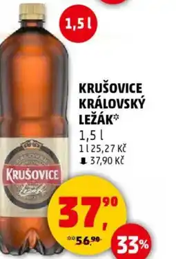 Penny Market KRUŠOVICE Královský ležák nabídka