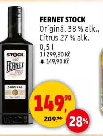 Penny Market FERNET STOCK nabídka