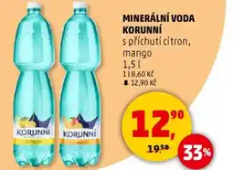 Penny Market Minerální voda korunní nabídka