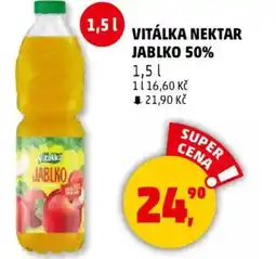 Penny Market Vitálka nektar jablko 50% nabídka