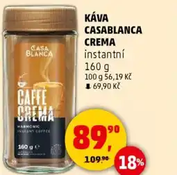 Penny Market Káva casablanca crema instantní nabídka