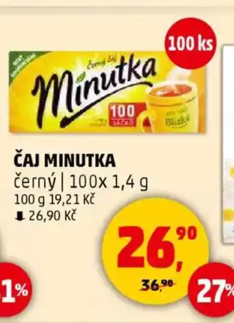 Penny Market Čaj minutka černý nabídka