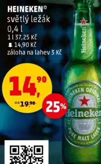 Penny Market HEINEKEN světlý ležák nabídka