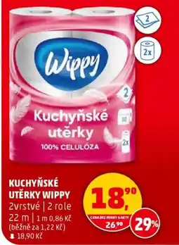 Penny Market Kuchyňské utěrky wippy nabídka