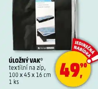 Penny Market Úložný vak textilní na zip nabídka