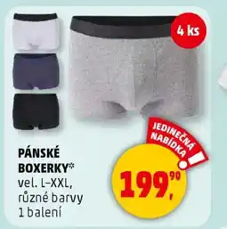 Penny Market Pánské boxerky nabídka