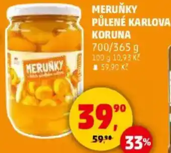 Penny Market Meruňky půlené karlova koruna nabídka