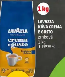 Penny Market Lavazza káva crema e gusto zrnková nabídka