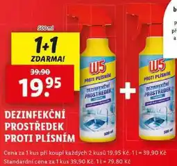 Lidl DEZINFEKČNÍ PROSTREDEK PROTI PLÍSNÍM, 500 ml nabídka