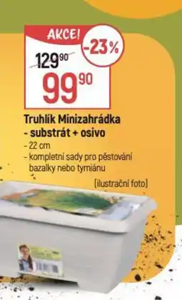 Globus Truhlík Minizahrádka - substrát + osivo nabídka