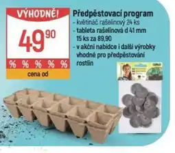 Globus Předpěstovací program nabídka