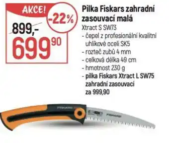 Globus Pilka Fiskars zahradní zasouvací malá nabídka