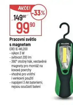 Globus Pracovní světlo s magnetem nabídka