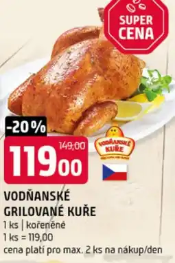 Terno Vodňanské grilované kuře nabídka