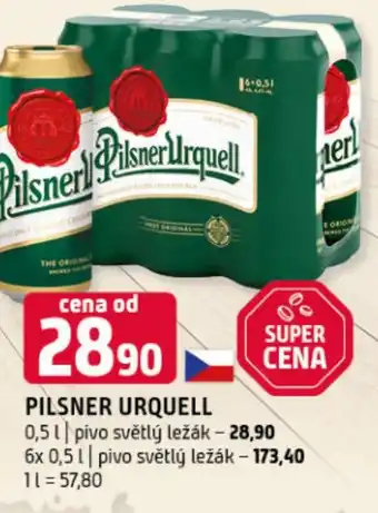 Terno PILSNER URQUELL nabídka