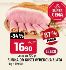 Terno Šunka od kosti výběrová zlatá nabídka