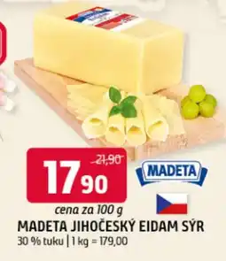 Terno MADETA Jihočeský eidam sýr nabídka