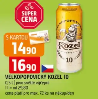 Terno VELKOPOPOVICKÝ KOZEL 10 nabídka