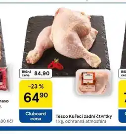 Tesco Kuřecí zadní řtvrtky nabídka