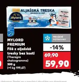 Kaufland Mylord premium aljašská treska nabídka