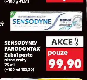 Kaufland Sensodyne zubní pasta nabídka