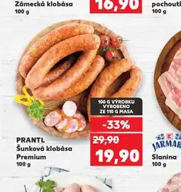 Kaufland Šunková klobása nabídka